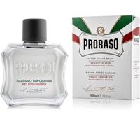 Proraso | Baume après-rasage pour peaux sensibles (flacon de 100 ml) - Soin visage homme pour apaiser et protéger la peau à l'avoine et thé vert- Fabriqué en Italie