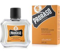 Proraso Baume Barbe Wood & Spice, Lot de 2 x 100 ml | Soulage démangeaisons, Adoucit et nourrit la barbe, Parfum boisé vanille-cèdre-cumin, Sans parabènes ni silicones