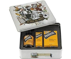 Proraso Boîte métallique Soin de la barbe - Wood and Spice