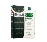 Proraso Crème à raser professionnelle rafraîchissante à l'huile d'eucalyptus et au menthol 500 ml