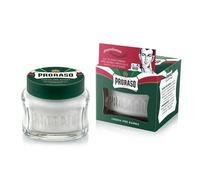 Proraso Crème barbe rafraîchissante 3 x 100 ml, crème à barbe rafraîchissante et rafraîchissante à l'huile essentielle d'eucalyptus et menthol, fabriquée en Italie