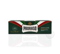 Proraso Crème de Rasage Tube Vert Eucalyptus & Menthol 150ml 2XPACK Duo Double