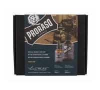 Proraso Duo Azur Lime shampooing à barbe 200 ml + huile à barbe 30 ml coffret cadeau