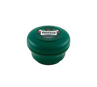 Proraso Lot de 2 savons à barbe dans un pot rond vert de 150 ml chacun = 300 ml
