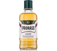 Proraso - Lotion après-rasage (flacon de 400ml) - Après-rasage au bois de santal et à l'huile de karité - Aide à restaurer le confort de la peau - Fabriqué en Italie