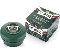 Proraso Savon à Barbe Rafraîchissant, Eucalyptus & Menthol, 150 ml | Mousse riche et crémeuse, Saponification à chaud, Sans conservateurs nocifs, Testé dermatologiquement, Fabriqué en Italie
