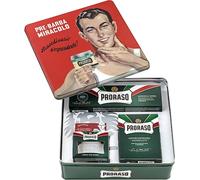 Proraso Soin-pour-hommes RefreshKit de rasage vintage Crème pré-rasage 100 ml + Crème à raser 150 ml + Baume après-rasage 100 ml 1 Stk.