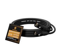 PRORECK Câble Ethernet SFTP CAT6 double blindé avec connecteurs EtherCON RJ45, haut débit, idéal pour les systèmes audio professionnels, les studios et les spectacles en direct (PR-C6B-15)