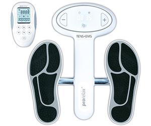 prorelax EMS Body Training | Système à pédales actif | Stimulateur de circulation sanguine | Entraînement de fitness EMS et booster d'énergie à domicile | Appareil de massage des pieds