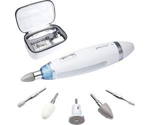prorelax Kit de manucure / pédicure PERFECT | Femmes / Hommes | Soin professionnel des mains et des pieds pour la maison et les déplacements | 5 embouts de haute qualité en acier chirurgical