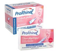 ProRhinel Embouts Jetables 20 unités + Sérum Physiologique 30 unidoses