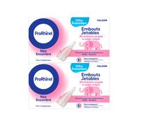 PRORHINEL - Embouts Jetables Souples Pour Mouche Bébé - Lot De 2x20