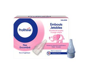 Prorhinel Embouts souples jetables, lot de 10