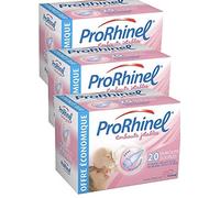 ProRhinel Lot de 3 x 20 Embouts Jetables Souples pour Mouche Bébé (3)