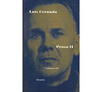 Prosa II / Prose: Obra completa / Complete Work