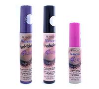 Prosa Prosa Lot de 3 masques professionnels maxi volume Noir 4 en 1 Plus long et épais P1 Noir