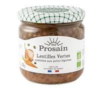 Lentilles vertes cuisinées aux légumes-660g-Prosain - 345