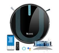 proscenic 850T Robot aspirateur et Balai 3000 Pa, Puissant pour Animaux de Compagnie, Navigation Intelligente, réservoir Mixte 2 en 1, contrôle par Siri, App, Alexa et Google Home