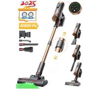 Proscenic aspirateur balai P11 Ultra-Aspirateur Puissant 40 kPa-Brosse Anti-Emmêlement - Pivot flexible à 180°- Phares LED