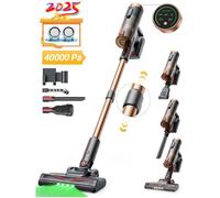 Proscenic aspirateur balai sans fil P11 Ultra-Aspiration 40 kPa-Brosse Anti-Emmêlement - Pivot flexible à 180°- Design Autonome