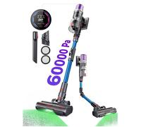 PROSCENIC Aspirateur balai sans fil P15A - aspirateur puisstant 60Kpa - Autonomie 70 Min - 580W -Debout autonome -Léger