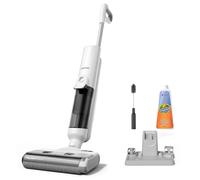 Proscenic F10 Pro Laveuse de sol sans fil, aspirateur et vadrouille, autonomie de 30 minutes, autonettoyant, écran LED, nettoyage complet des bords, 3 modes de nettoyage, deux réservoirs d'eau