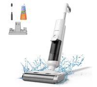 Proscenic F10P Aspirateur eau & poussière Smart 2 en 1, 30 min, brosse de nettoyage des bords,auto-laveuse/auto-séchante, pour sols durs, poils d'animaux