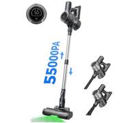 PROSCENIC P13 - Aspirateur Balai sans Fil multifonctions 6 en 1- Aspirateur Puissante 55KPa - Anti-enchevêtrement - Autonomie 45 Min