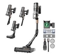 Proscenic P20 Aspirateur balai sans fil avec serpillière 70 kPa/680 W, autonomie 70 min, tube flexible pliable, détection GreenEye, anti emmêlement