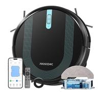 proscenic Robot aspirateur et Balai 850T, 3000 Pa, Aspiration Forte, Navigation Intelligente, 2 en 1, aspirateur et frottement, idéal pour Animaux de Compagnie, Compatible Alexa/Siri/App/Google