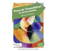 Prose Du Transsibérien Et Autres Poèmes