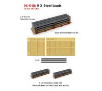 Proses HL-K-06 Charge De Poutres En Métal Pz.2 HO 1:87