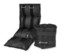 ProsourceFit Ankle, Wrist, Arm, and Leg Weights for Men and Women, Set of 2, 5lb each, Black