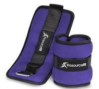 ProsourceFit Ankle, Wrist, Arm, and Leg Weights for Men and Women, Set of 2.5lb each, Purple