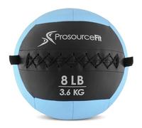 ProsourceFit Soft Medicine Balls, Wall Balls and Full Body Dynamic Exercises, Aqua 8 LB.