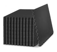 ProsourceFit Exercise Puzzle Mat 3/4" - Black-96