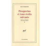 Prospectus et tous écrits suivants, tome 2