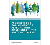 Prospects for Employment of Persons With Disabilities in the Post-covid-19 Era