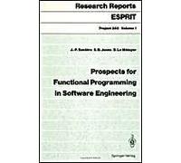 Prospects For Functional Programming In Software Engineering