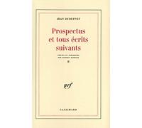 Prospectus et tous écrits suivants (Tome 2)