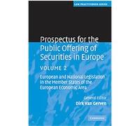 Prospectus for the Public Offering of Securities in Europe, Law Practitioner Series