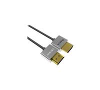 ProSpeed Series PS1500 SuperThin - Câble HDMI avec Ethernet - HDMI mâle pour HDMI mâle - 50 cm - triple blindage - noir - support 4K