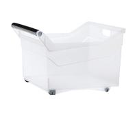 Conteneur domestique NUK de 29 litres avec poignée et roues