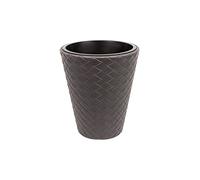 Prosper Plast dbmt300-440U Pot de Fleurs matub Marron foncé 3 x 35 cm