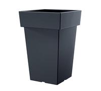Prosper Plast Dlofq240-s433 23.4 x 23.4 x 35.6 cm "Lofly" Square Pot à fleurs Anthracite (12 pièces)