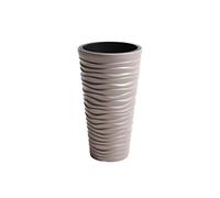 Prosper Plast DPSA400-7529U Sand-Blumentopf, schmal, 39 x 75 cm, Mocca
