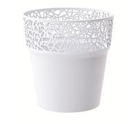 Prosper Plast Dtre120-s449 12 x 12.2 cm Arbre Pot de Fleurs - Blanc (12 pièces)