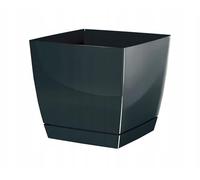 Prosper Plast Dukp210-426u 21 x 21 x 19.2 cm Lotex24 Coubi Pot de Fleurs - Gris foncé