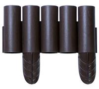 Prosper Plast Ipalplus-r222 240 x 25 cm Jardin Palissade - Marron (8 pièces)