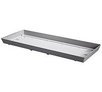 Prosper Plast Pplfc535-405u 53.5 x 21.2 x 3.4 cm Lofly Soucoupe Coque avec Support - Gris Pierre (12 pièces)